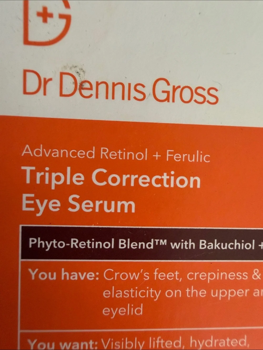 Dr Dennis Gross Triple Correction Eye Serum